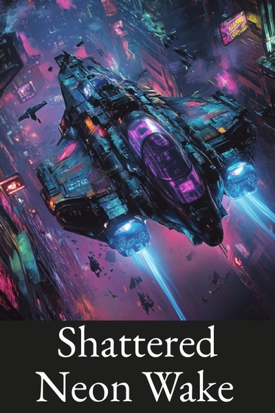 Shattered Neon Wake