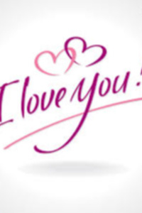 The day you said "I love you"