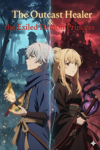 The Outcast Healer & the Exiled Demon Princess