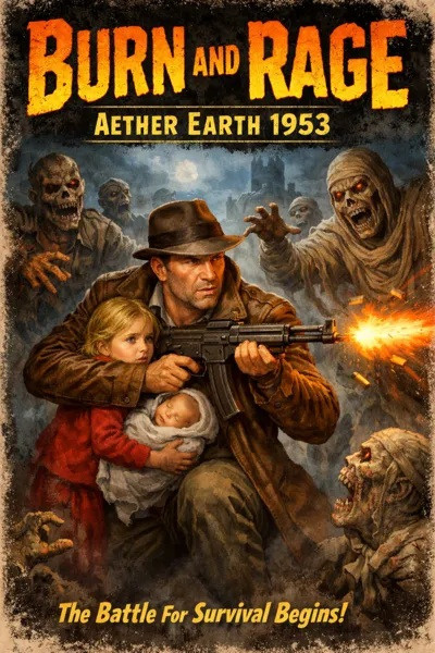 Aether Earth 1953; Burn and Rage