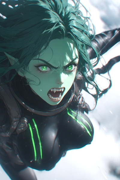 Frontline Huntress: Drop-Trooper O.R.C.