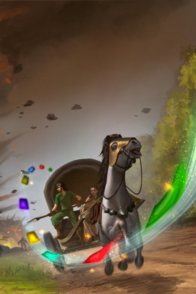 Caravan of Blades (A LITRPG Deckbuilder)