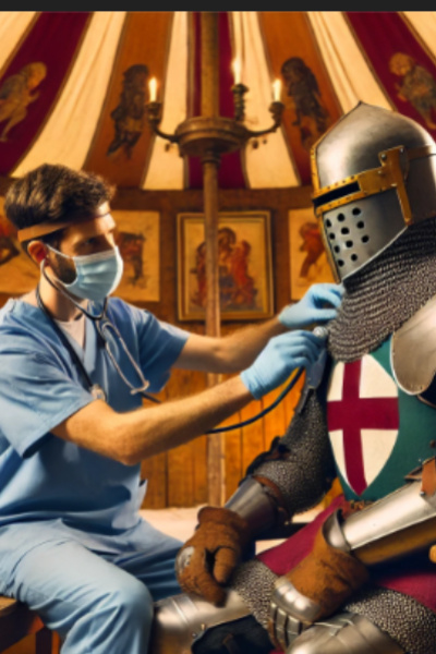 The Doctor of War: A Modern Healer in a Medieval World