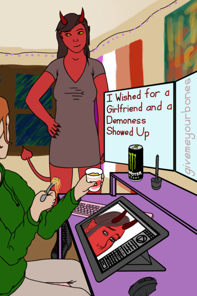 I Wished for a Girlfriend and a Demoness Showed Up