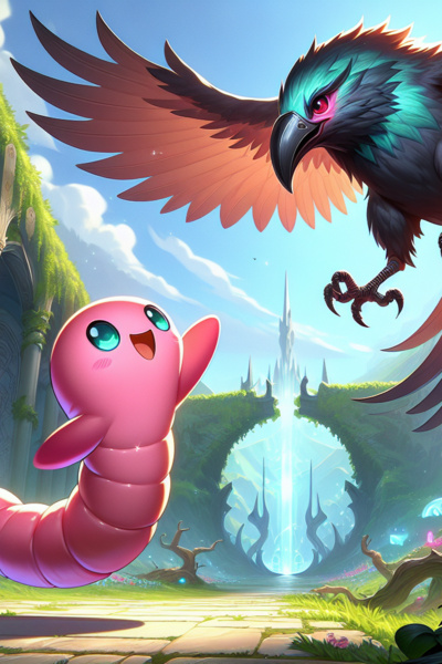 Reincarnated in an RPG as a Worm: I'm A Worm... What NOW?